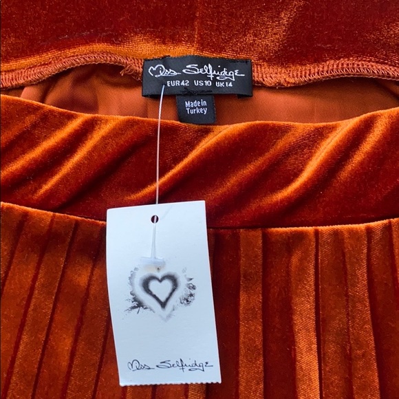 Miss Selfridge Pleated Skirt NWT - Picture 2 of 7